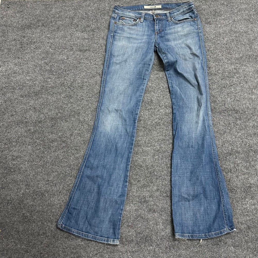 Joe's Jeans Denim Womens Size 28 Blue Flare Low Rise Stretch Casual 59341
